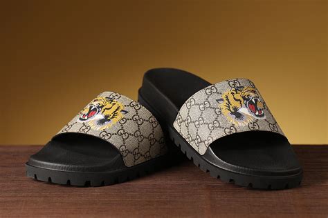 gucci bathroom slippers|gucci slippers expensive.